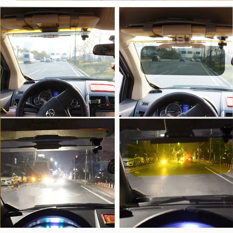 2 in 1 Car Sun Visor HD Anti Sunlight Dazzling View Visor