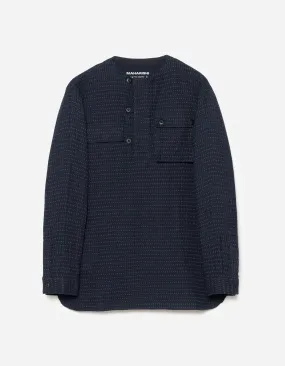 5132 Noragi Cargo Kurta Shirt Indigo