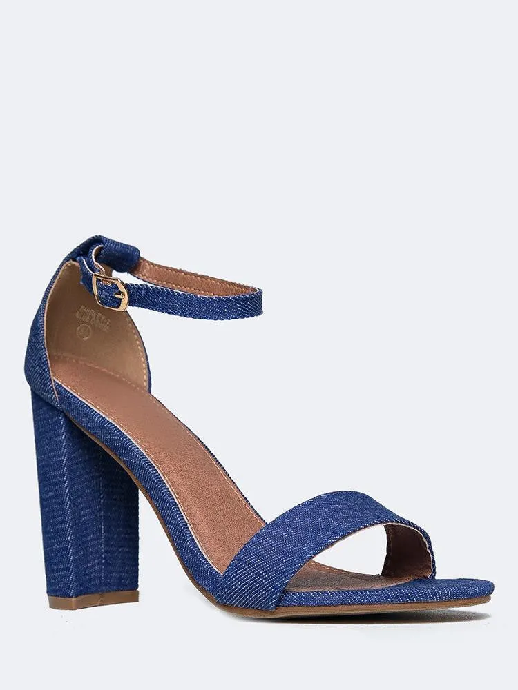 Ankle Strap High Heel Sandals