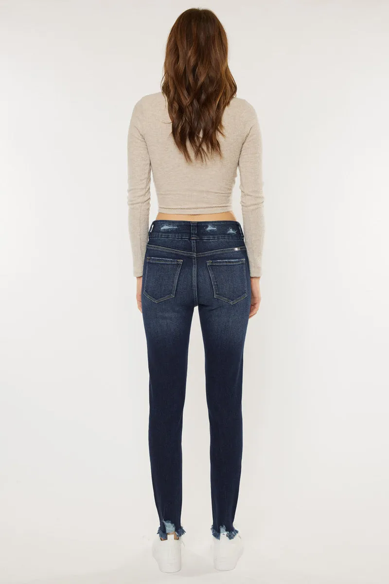 Ariana High Rise Ankle Skinny Jeans