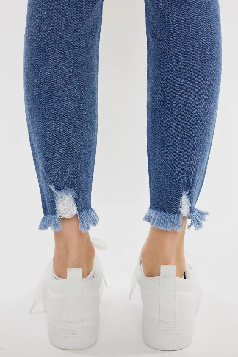 Ariana High Rise Ankle Skinny Jeans