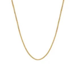 Aura by Martin Binder Gold 18 Inch Box Chain Necklace