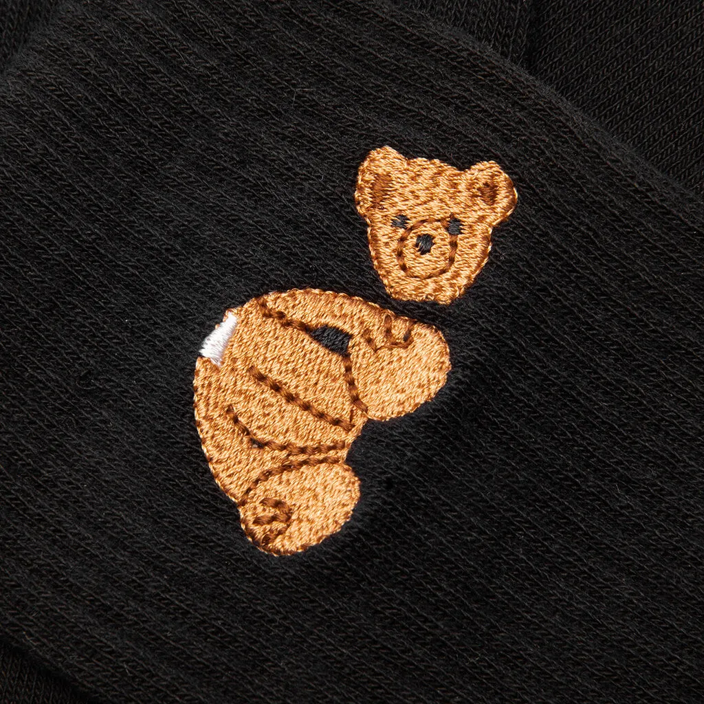 Bear Socks - Black/Brown