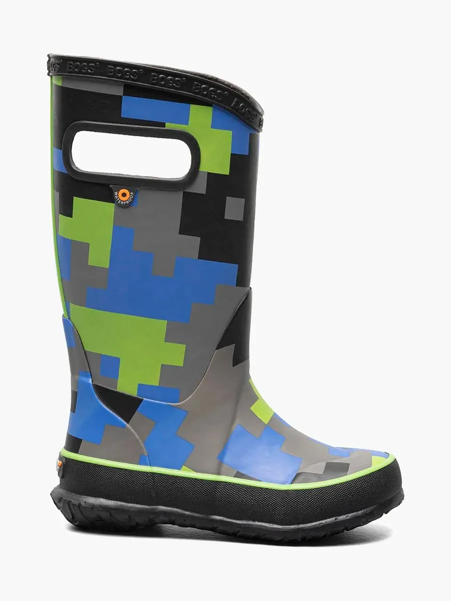 Bogs Yth Big Camo Rainboot