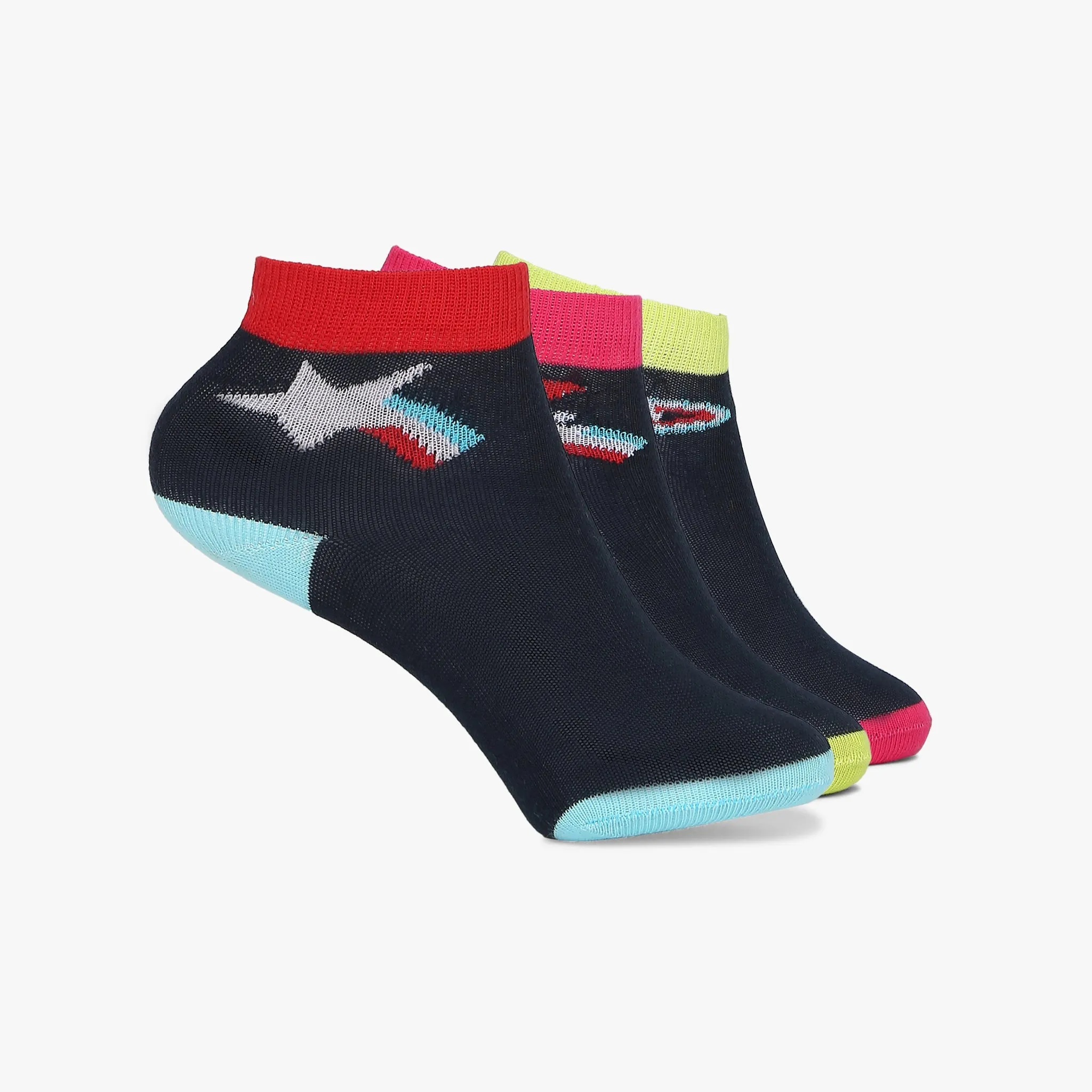 Boys Assorted Ankle Socks (Pack of 3)