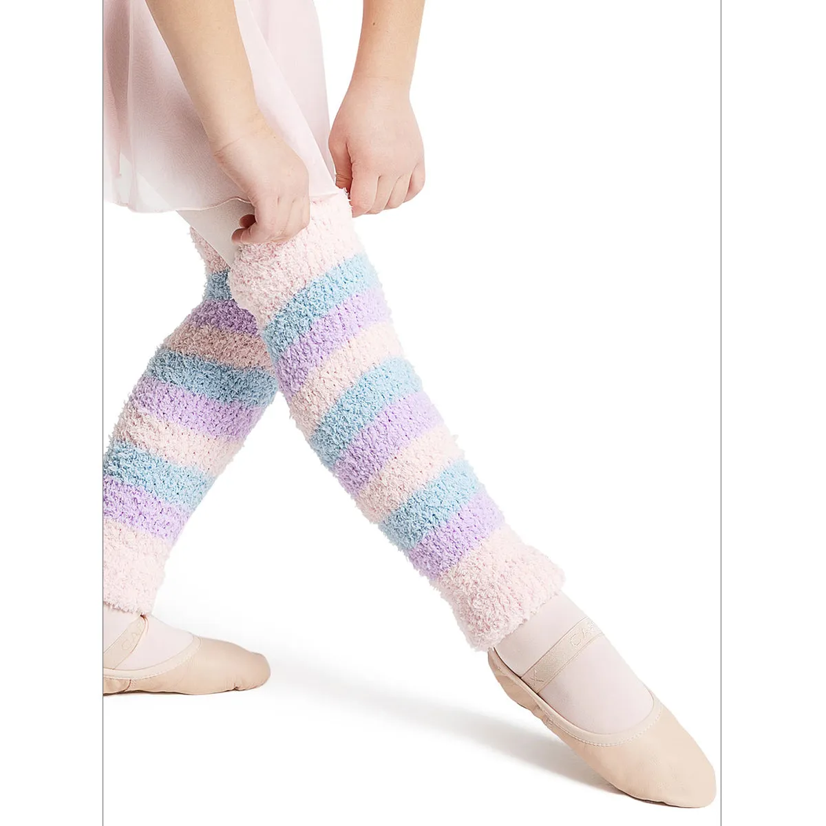 Capezio 12" Striped Pamper Legwarmers