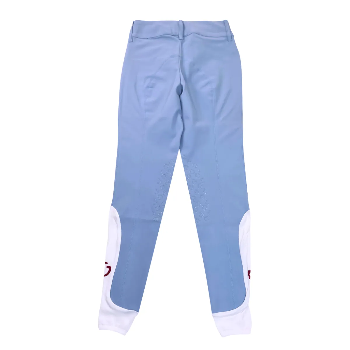 Cavalleria Toscana 'American' High Rise Jumping Breeches in Light Blue - Women's IT 36/US 22