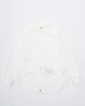 CHAMBRAY WORK SHIRT WHITE