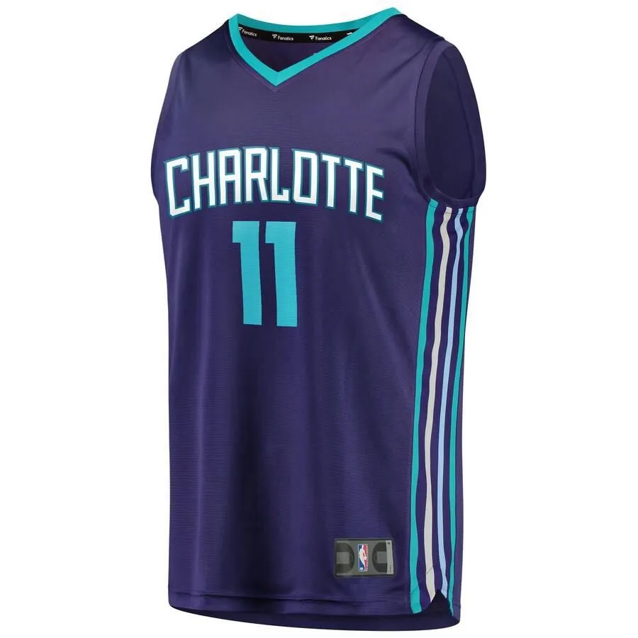 Charlotte Hornets Cody Martin Fanatics Branded Replica Fast Break Player Statement Jersey Kids - Purple | Ireland U8219E8