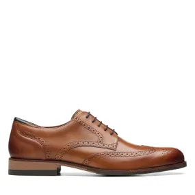 Clarks CraftArloLimit Tan Leather - Wide Width