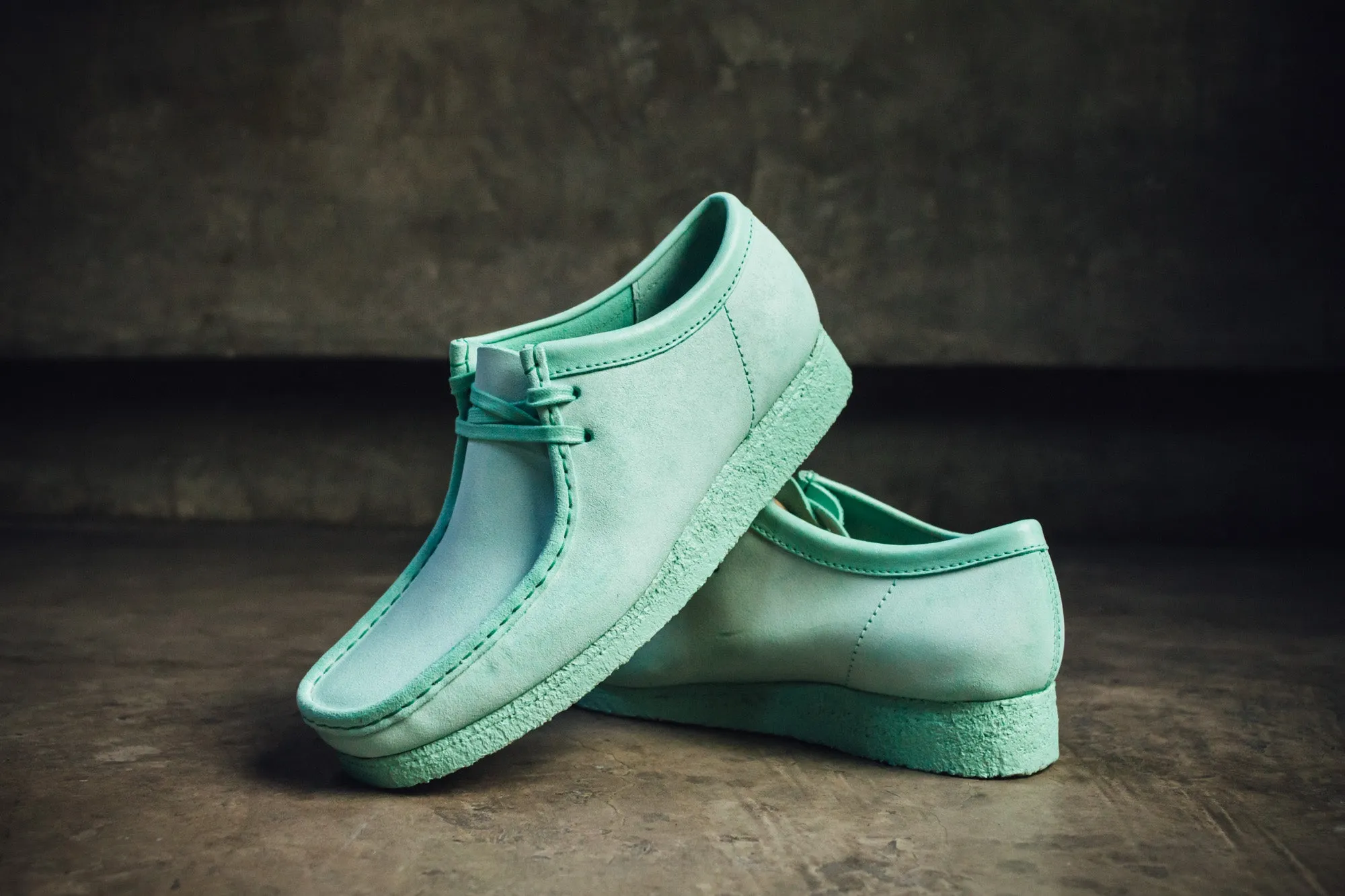 Clarks Originals Wallabee "Mint Suede"