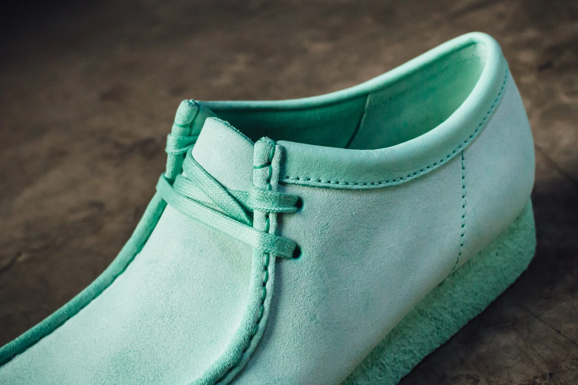 Clarks Originals Wallabee "Mint Suede"