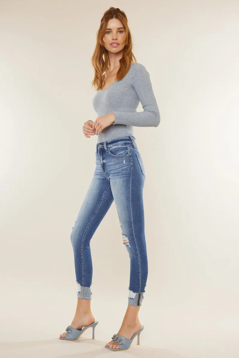 Cooper High Rise Ankle Skinny Jeans