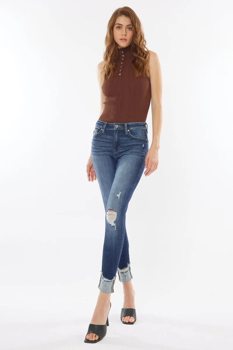 Cooper High Rise Ankle Skinny Jeans