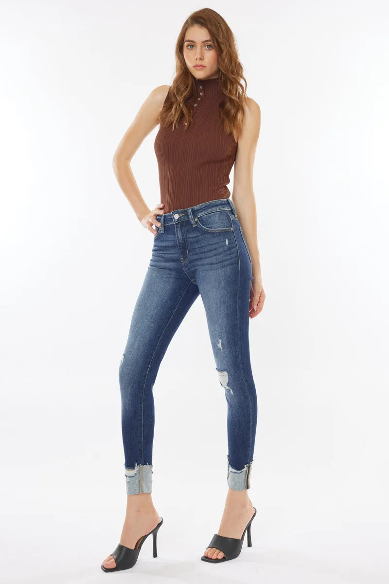 Cooper High Rise Ankle Skinny Jeans