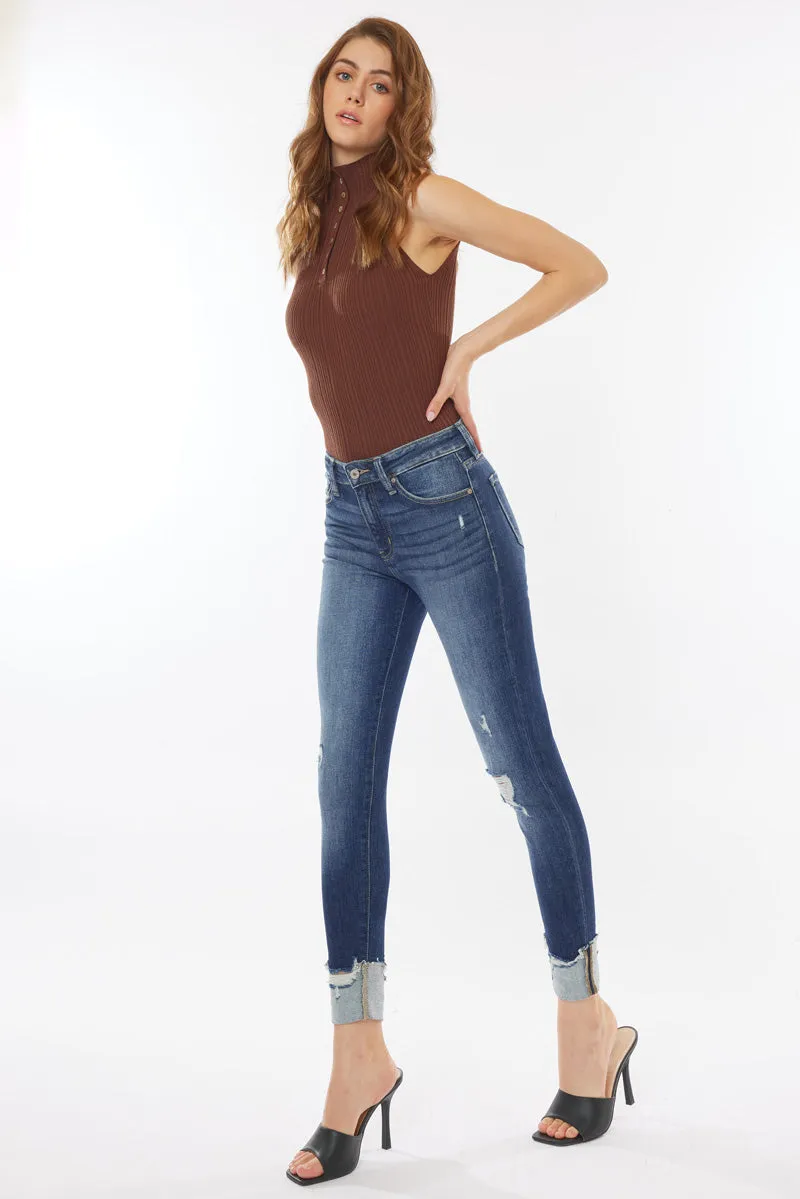 Cooper High Rise Ankle Skinny Jeans