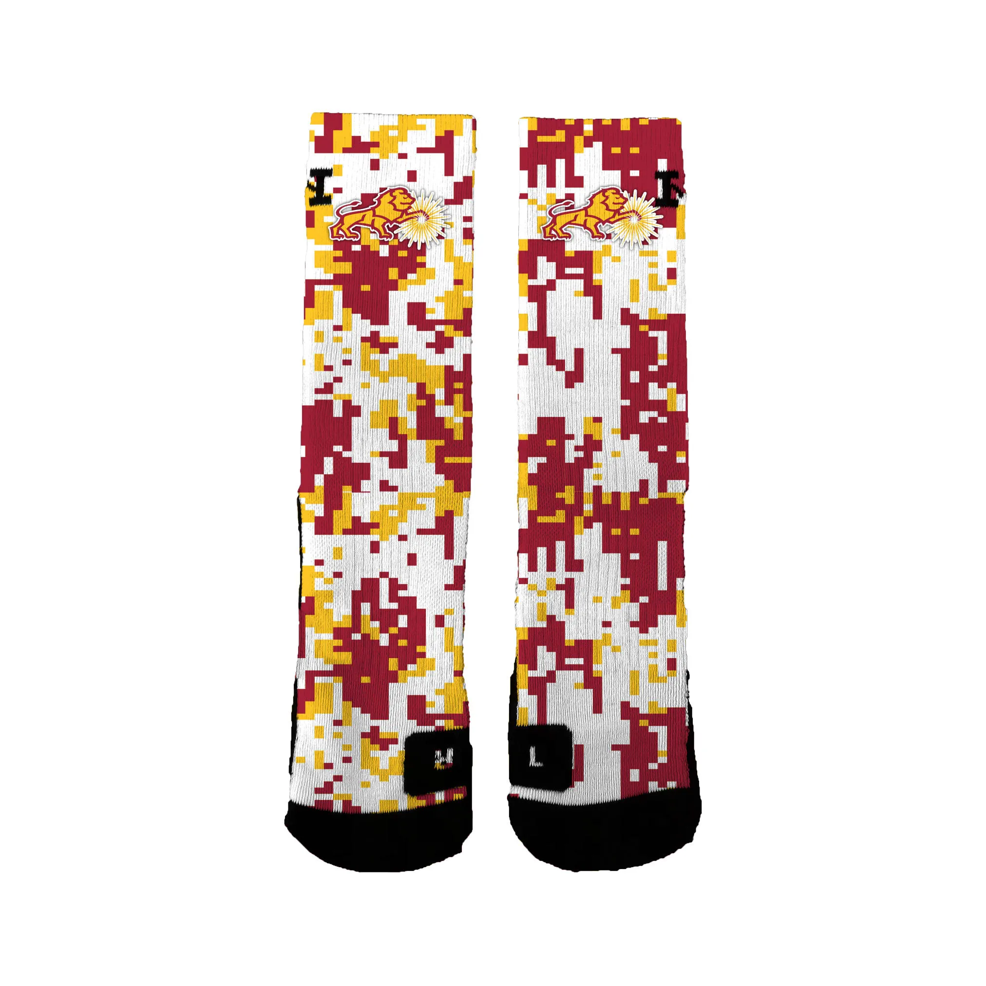 C.s. Lewis Academy  Digital Camo Socks