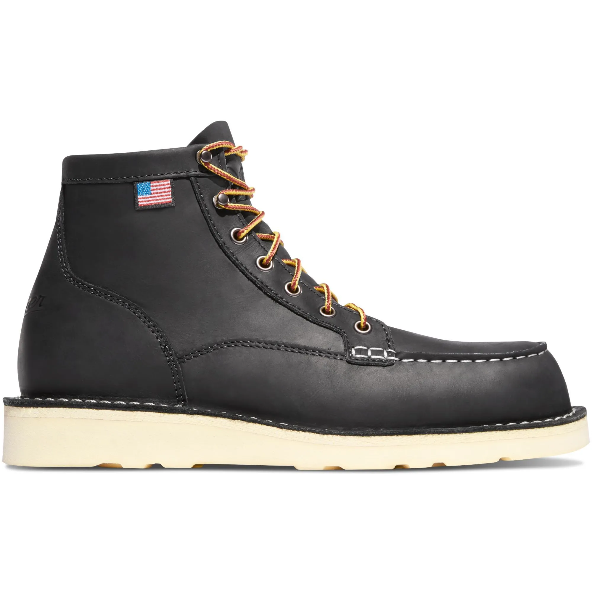 Danner Bull Run Moc Toe 6" Black