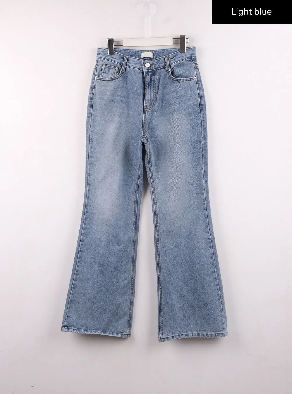 Denim Washed Bootcut Jeans IJ430