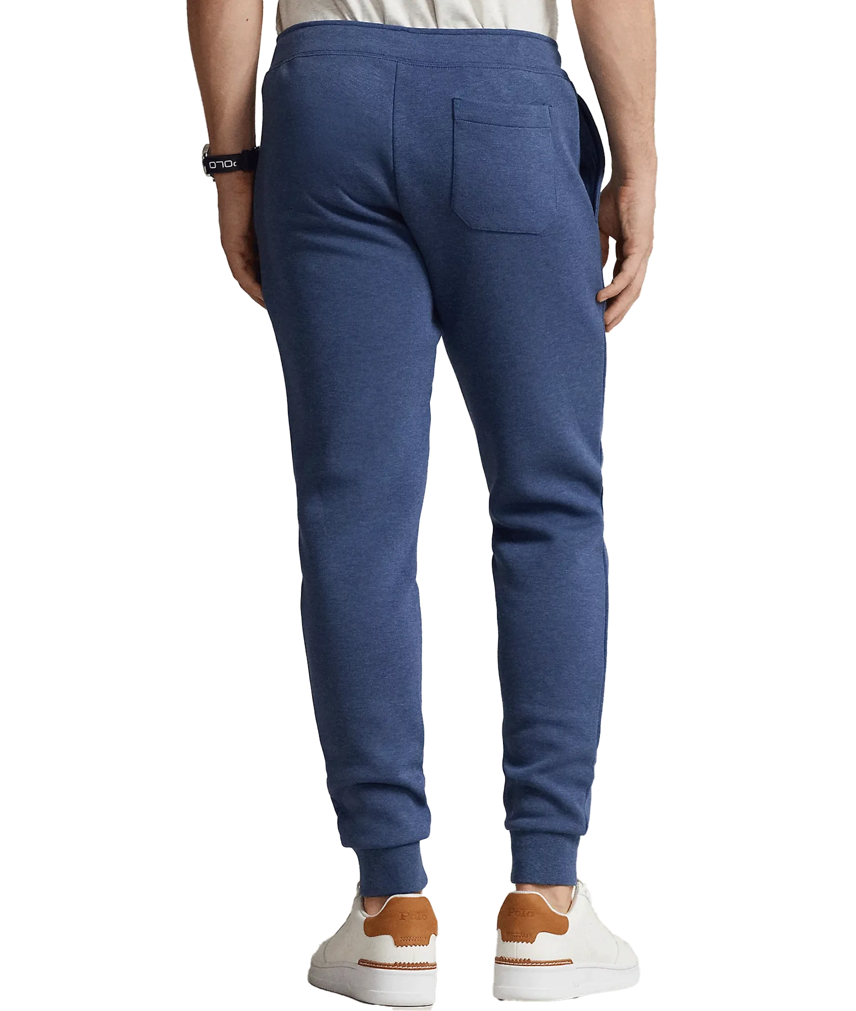 Double-Knit Joggers - Blue