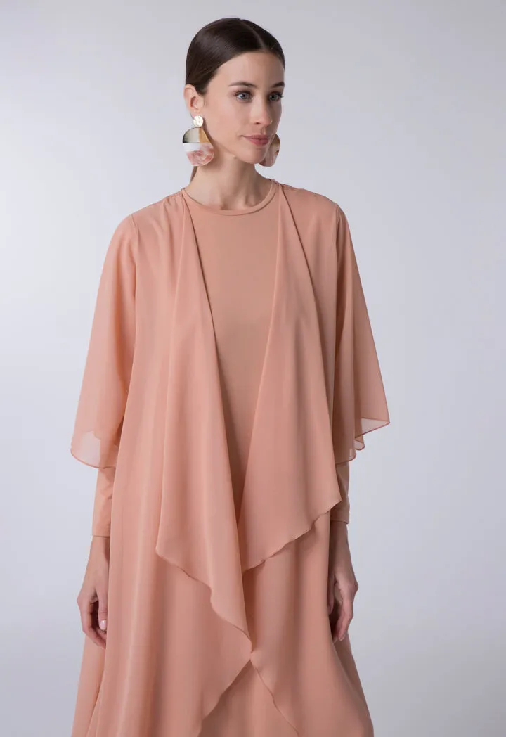 Flounce Outer Combo Abaya