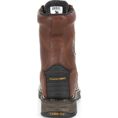 Georgia - Men's 8" Carbo-Tec LT Brown Work Boot - GB00309