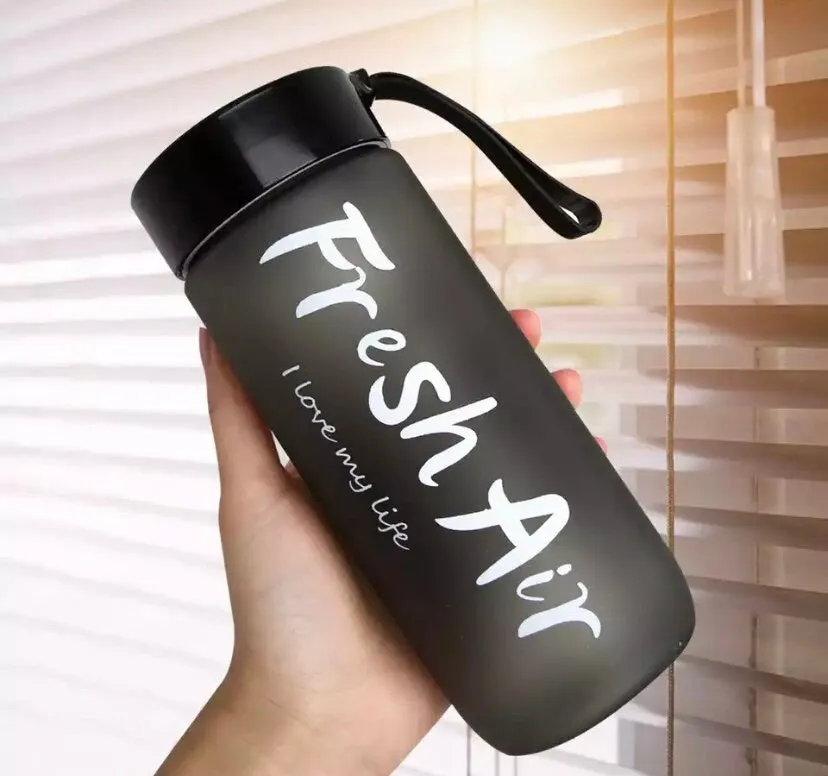 Hydrate in Style: Handmade Writing-Inspired Water Bottle from Etsy