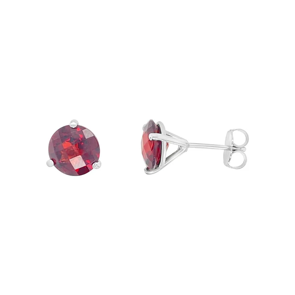 Irisa by Martin Binder Garnet Stud Earrings