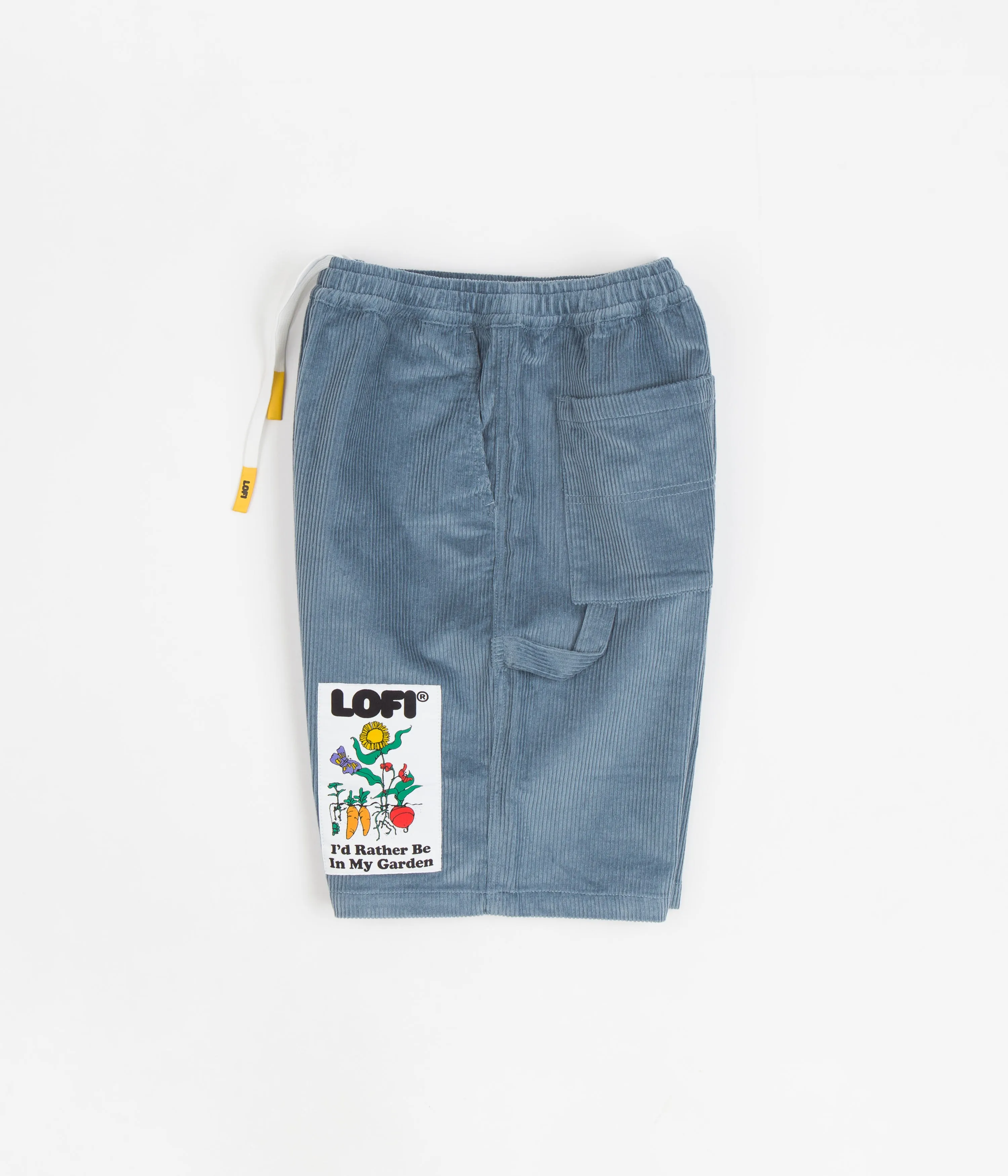 Lo-Fi Garden Work Shorts - Harbour Blue