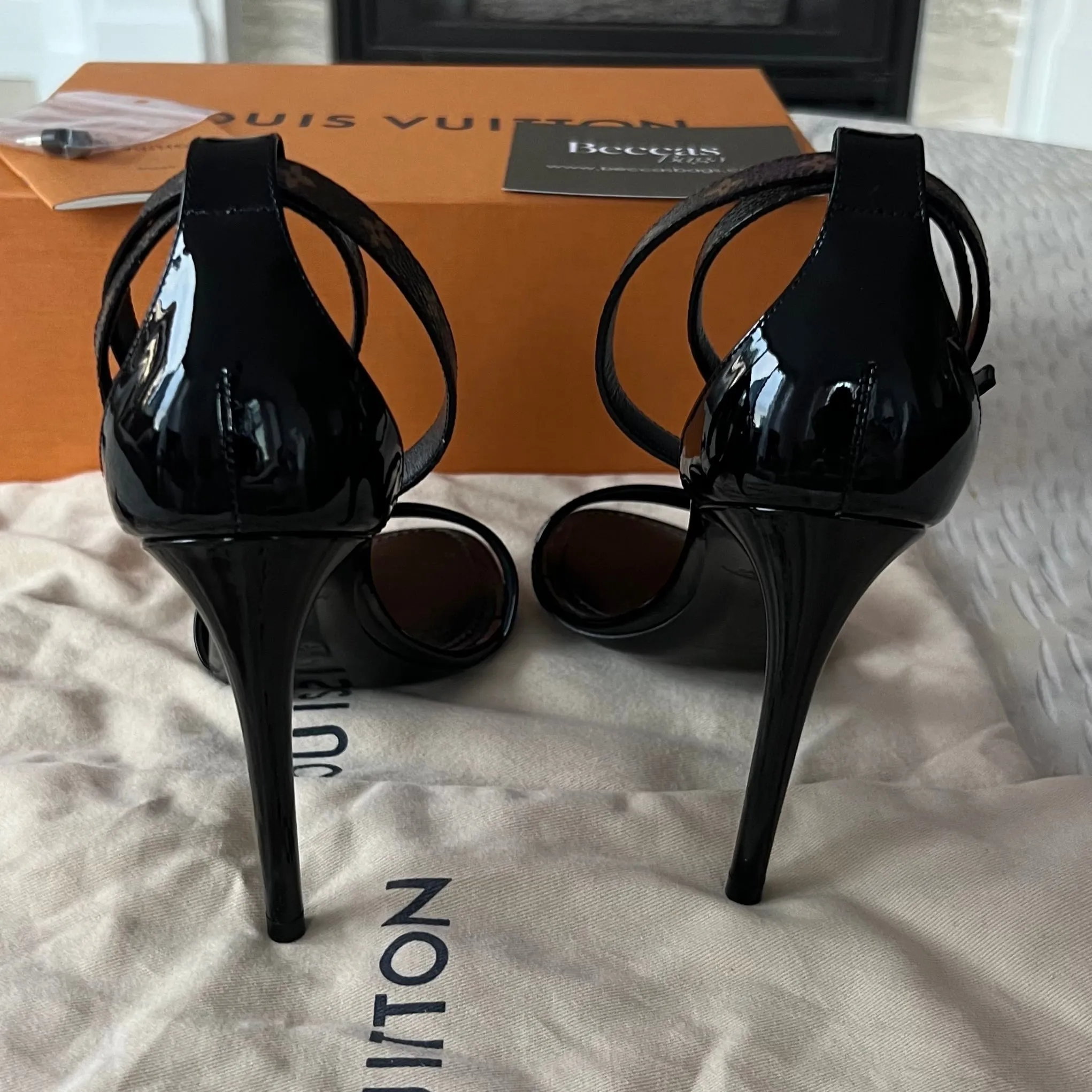 Louis Vuitton Monogram Heels