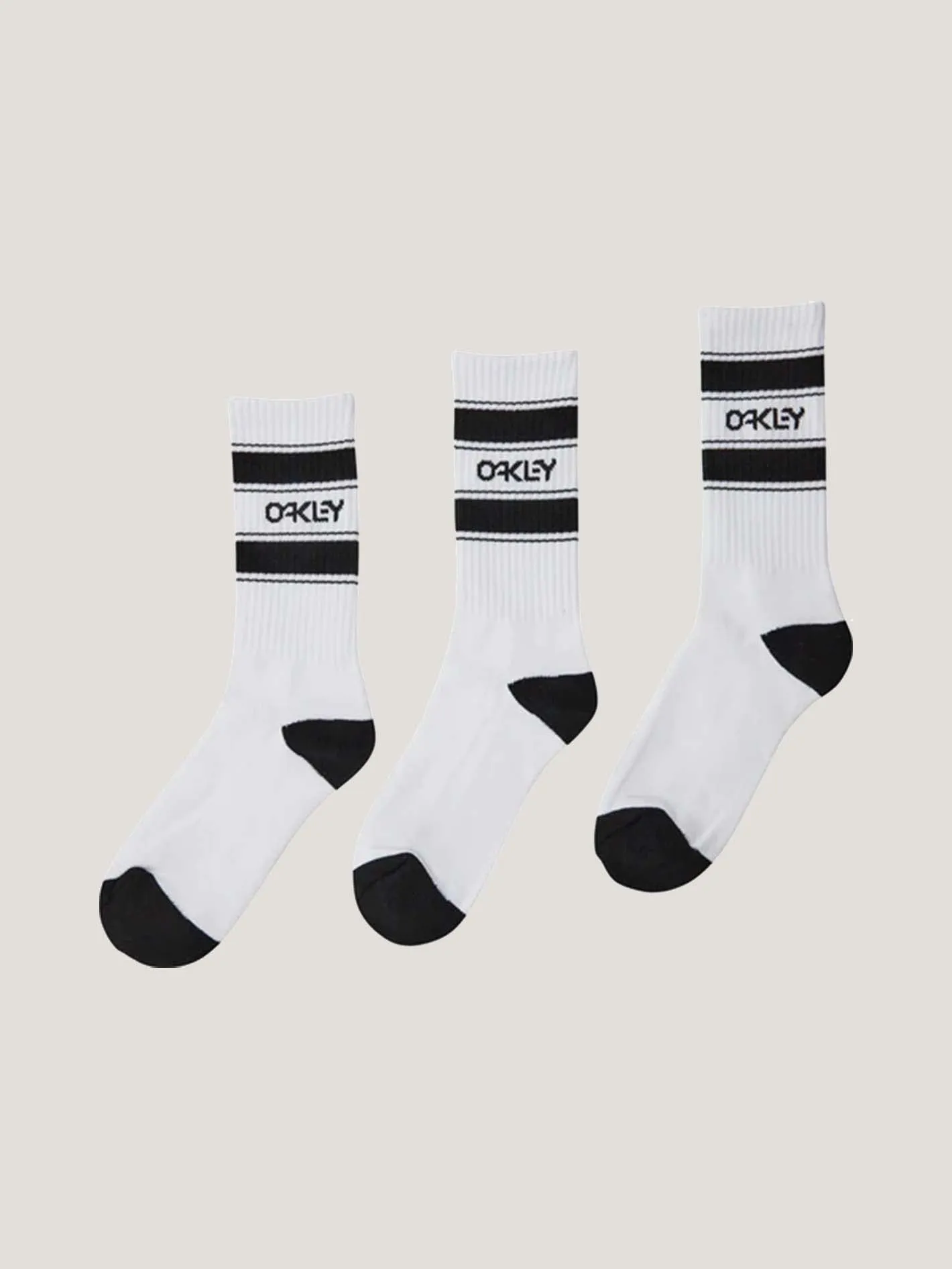 MEDIA OAKLEY HOMBRE B1B ICON SOCKS (3 PCS)