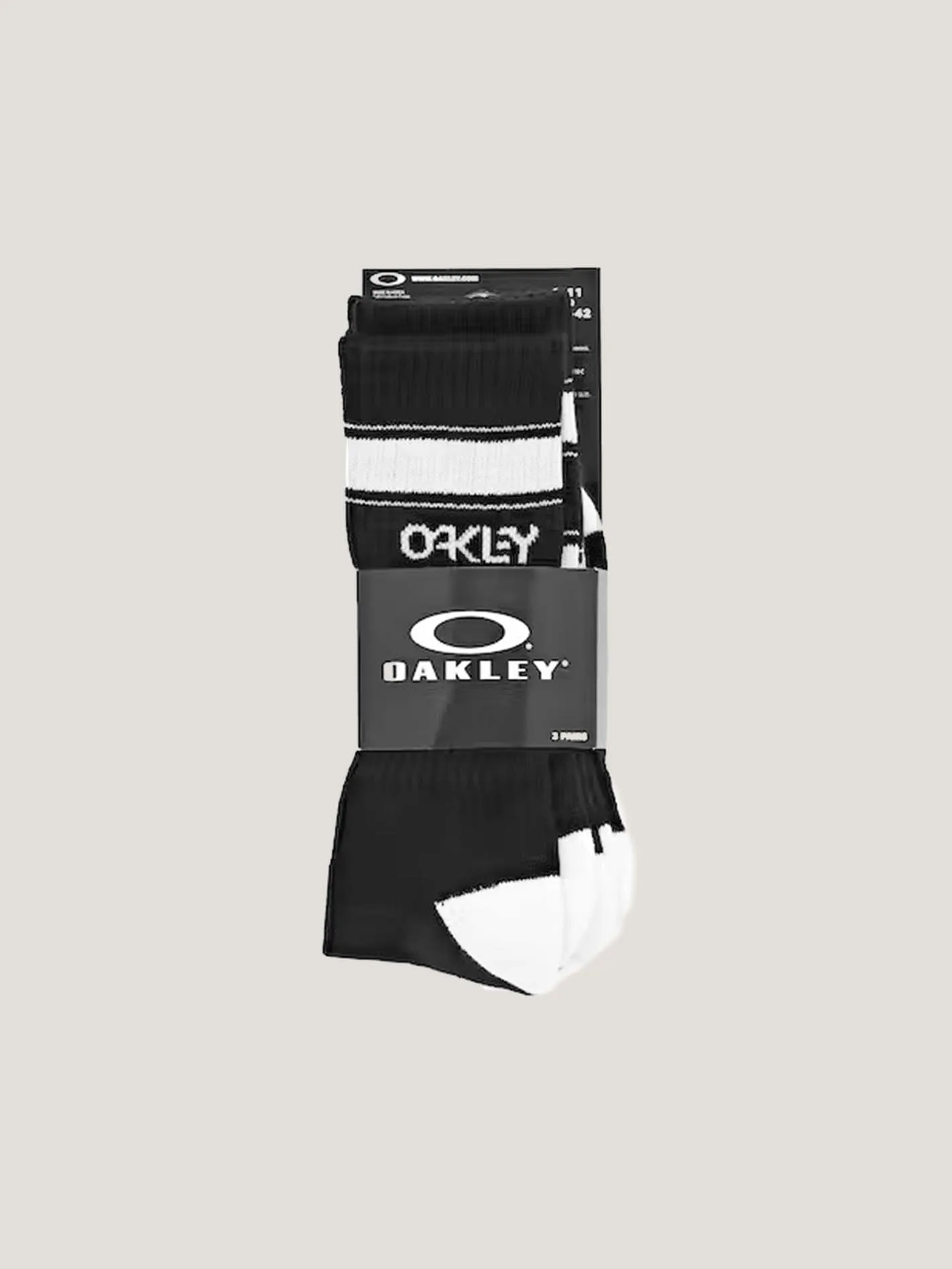 MEDIA OAKLEY HOMBRE B1B ICON SOCKS (3 PCS)