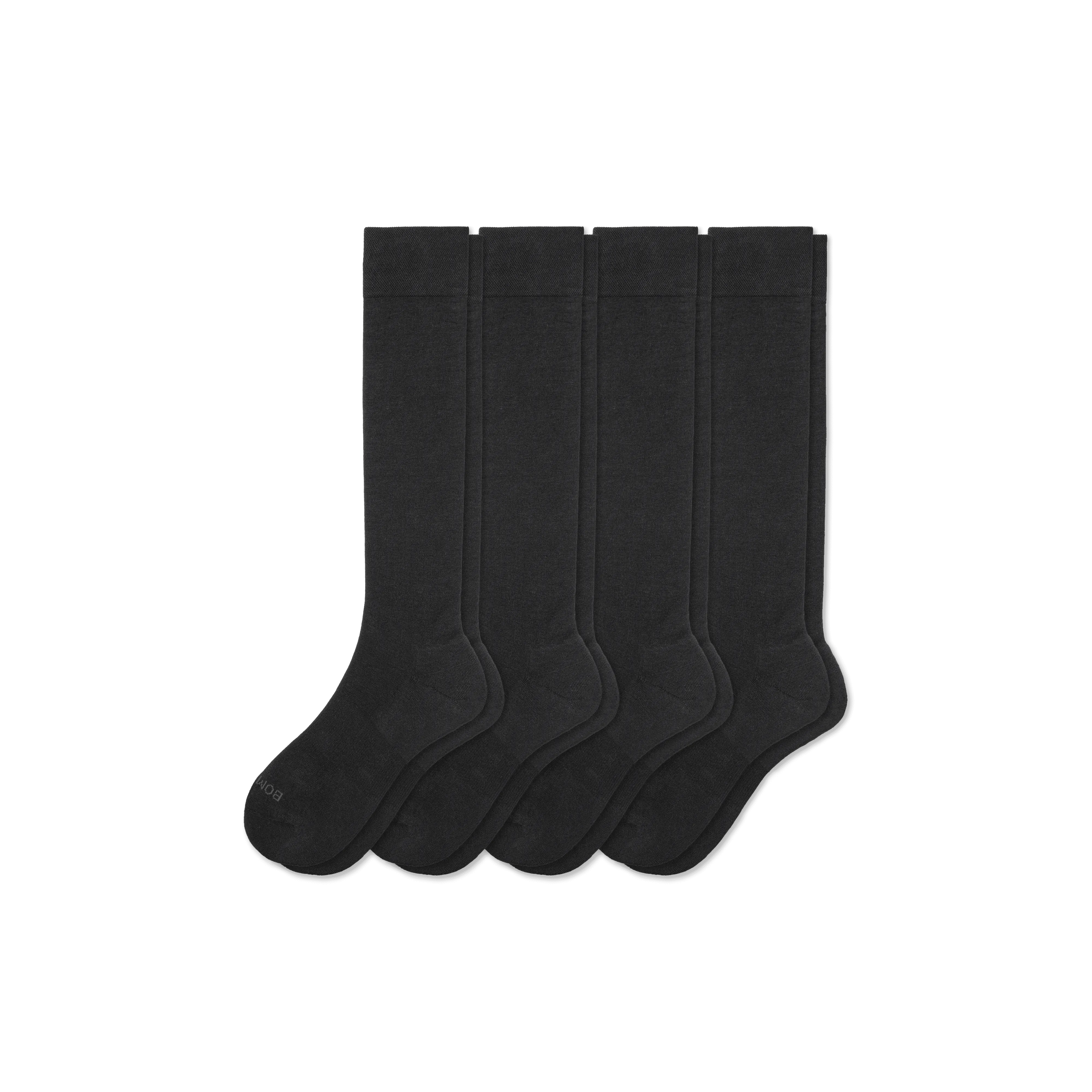 Men's Dress Over the Calf Sock 4-Pack