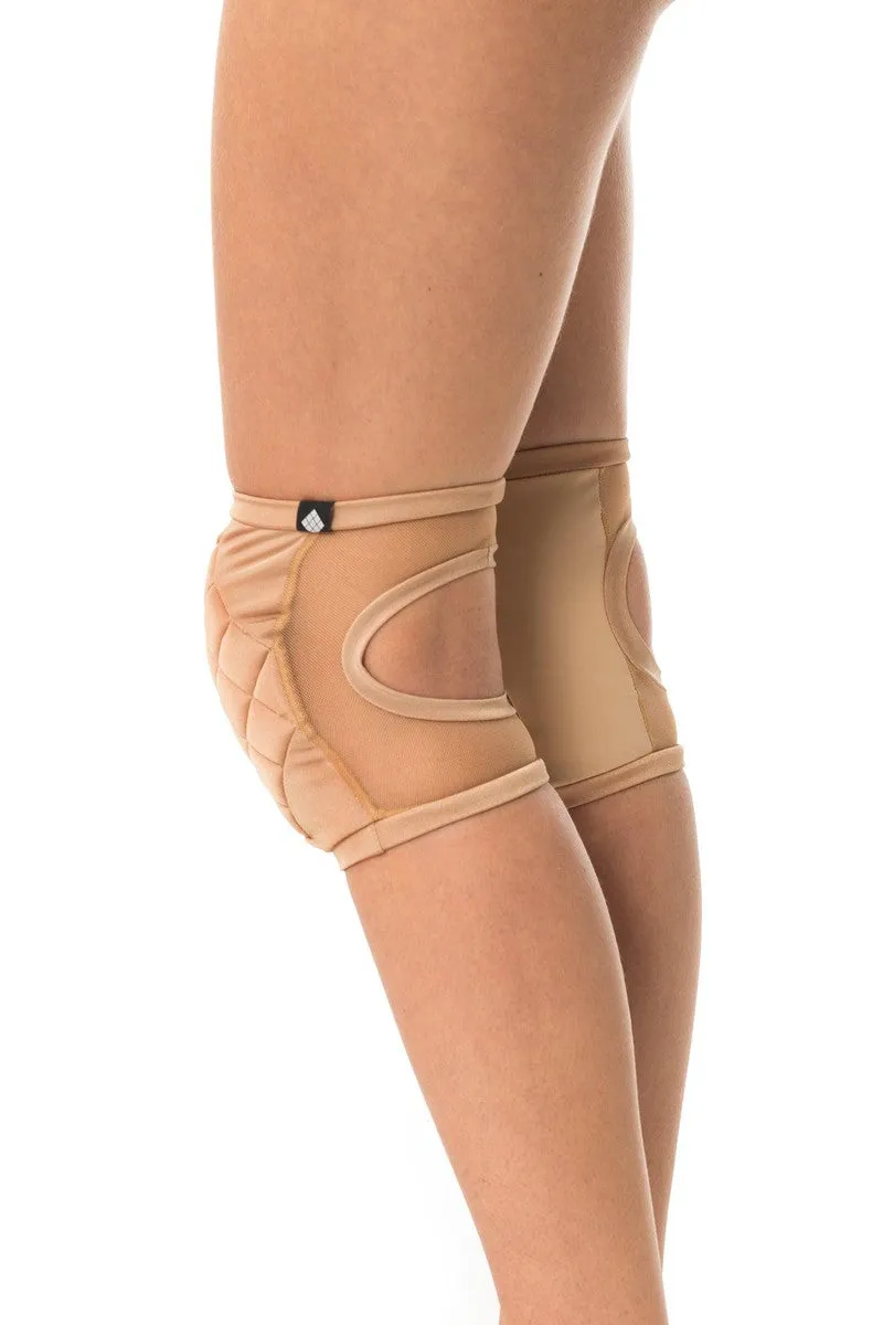 Poledancerka Grippy Kneepads - Nude 01 (with Pocket)