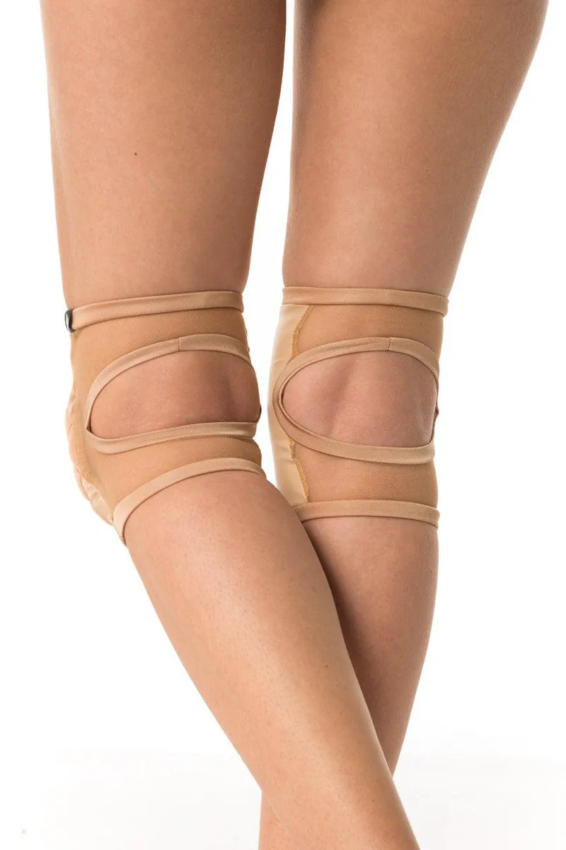 Poledancerka Grippy Kneepads - Nude 01 (with Pocket)