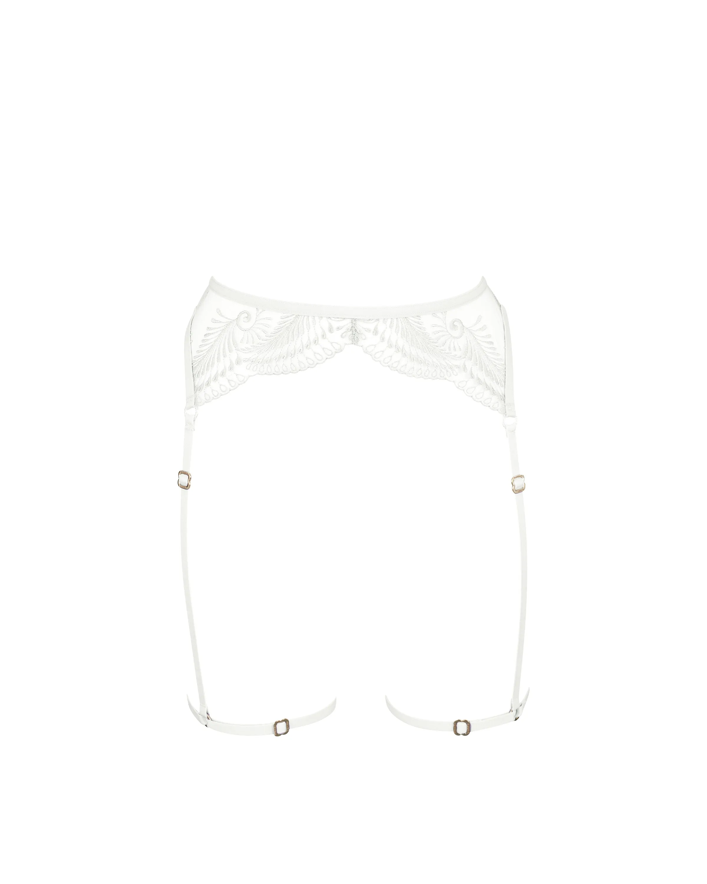 Rafaela Thigh Harness White