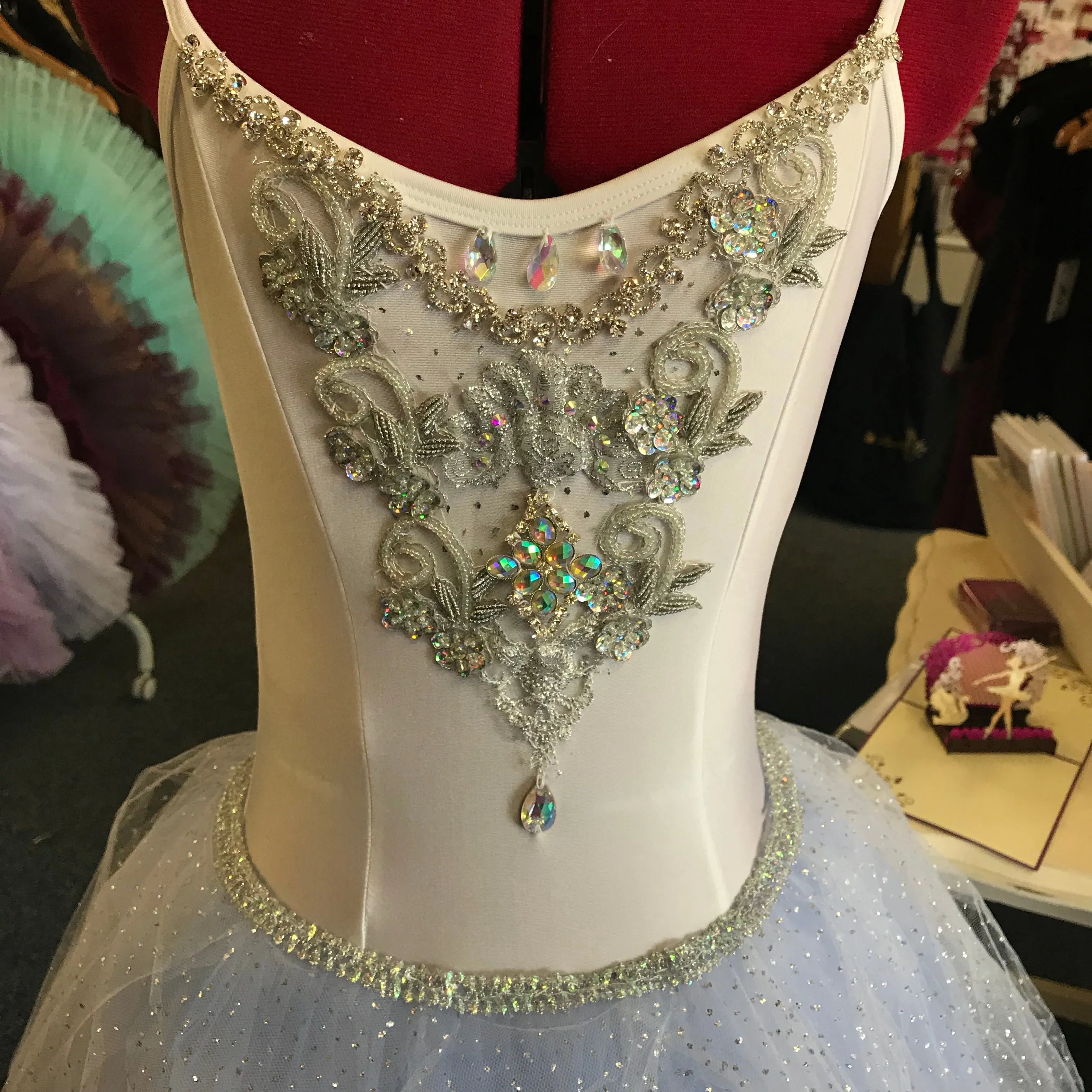 Romantic tutu dress - Snowflake or Snow Queen- Hire only