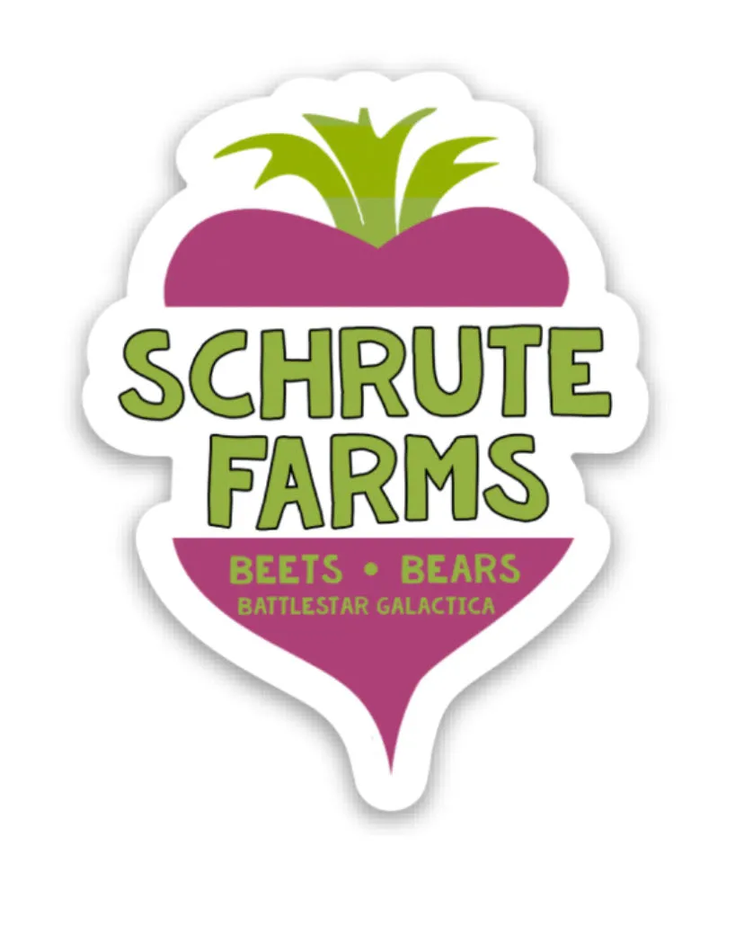 Schrute Farms Vinyl Sticker