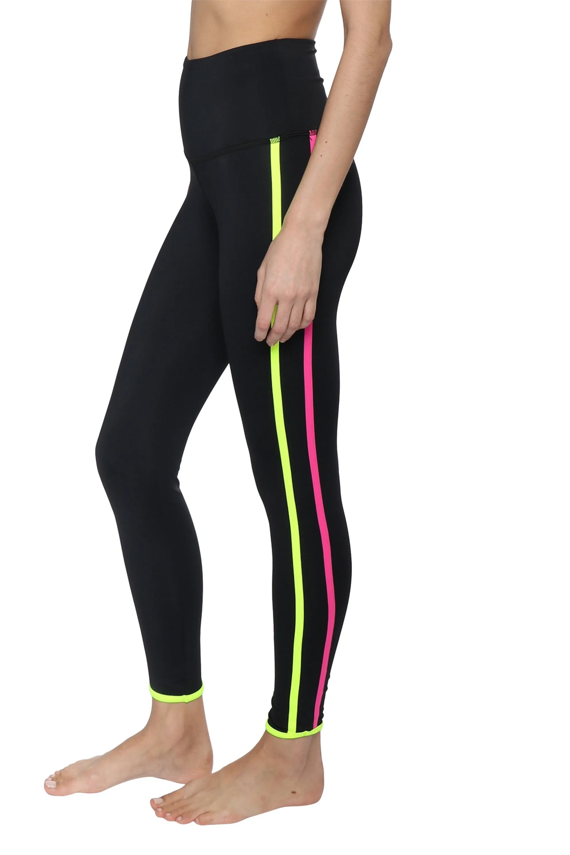 Strut This Havanna Ankle Legging Black/Neon