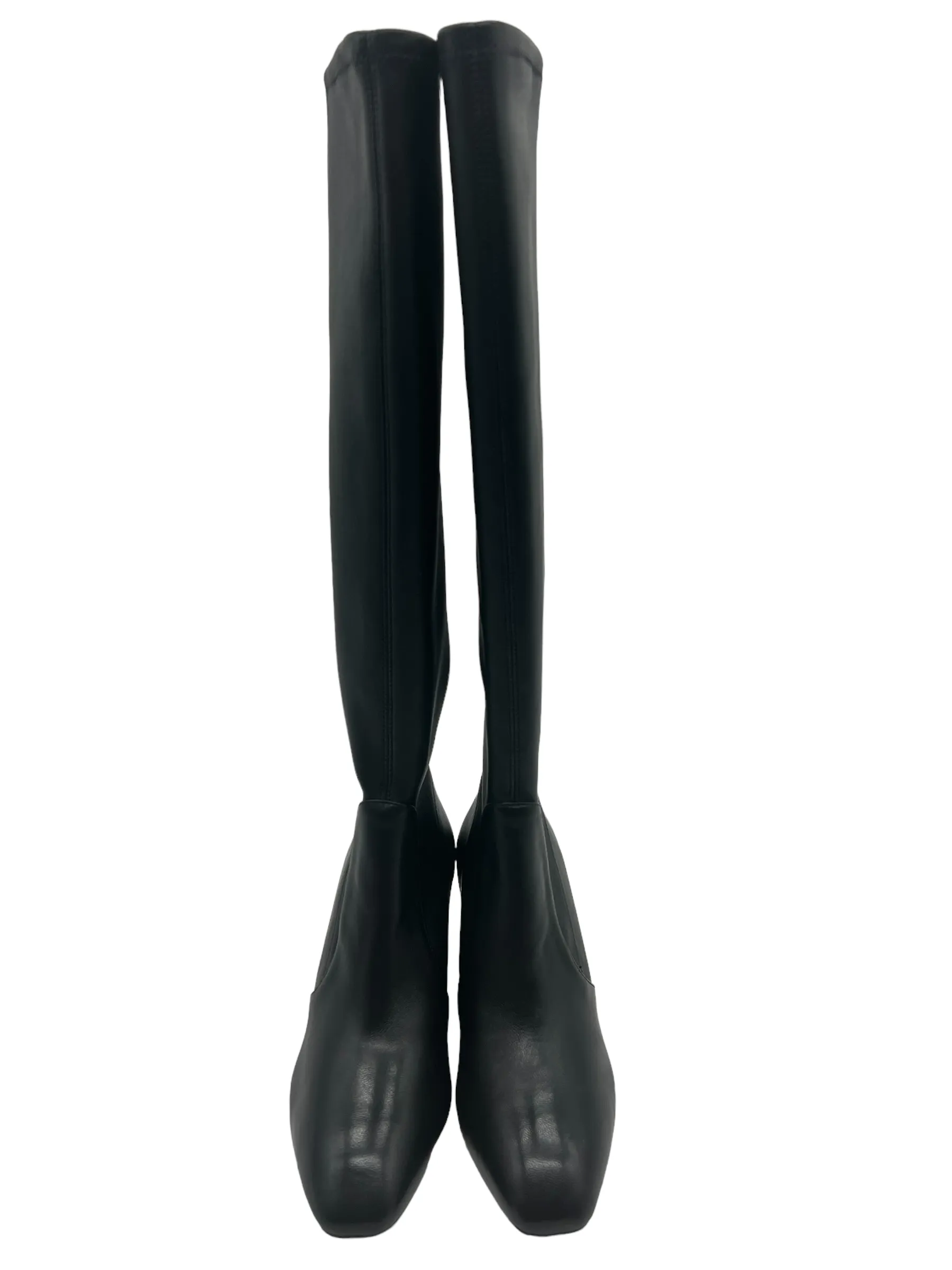 Stuart Weitzman Black Leather Liviana Knee High Size 7 Boots