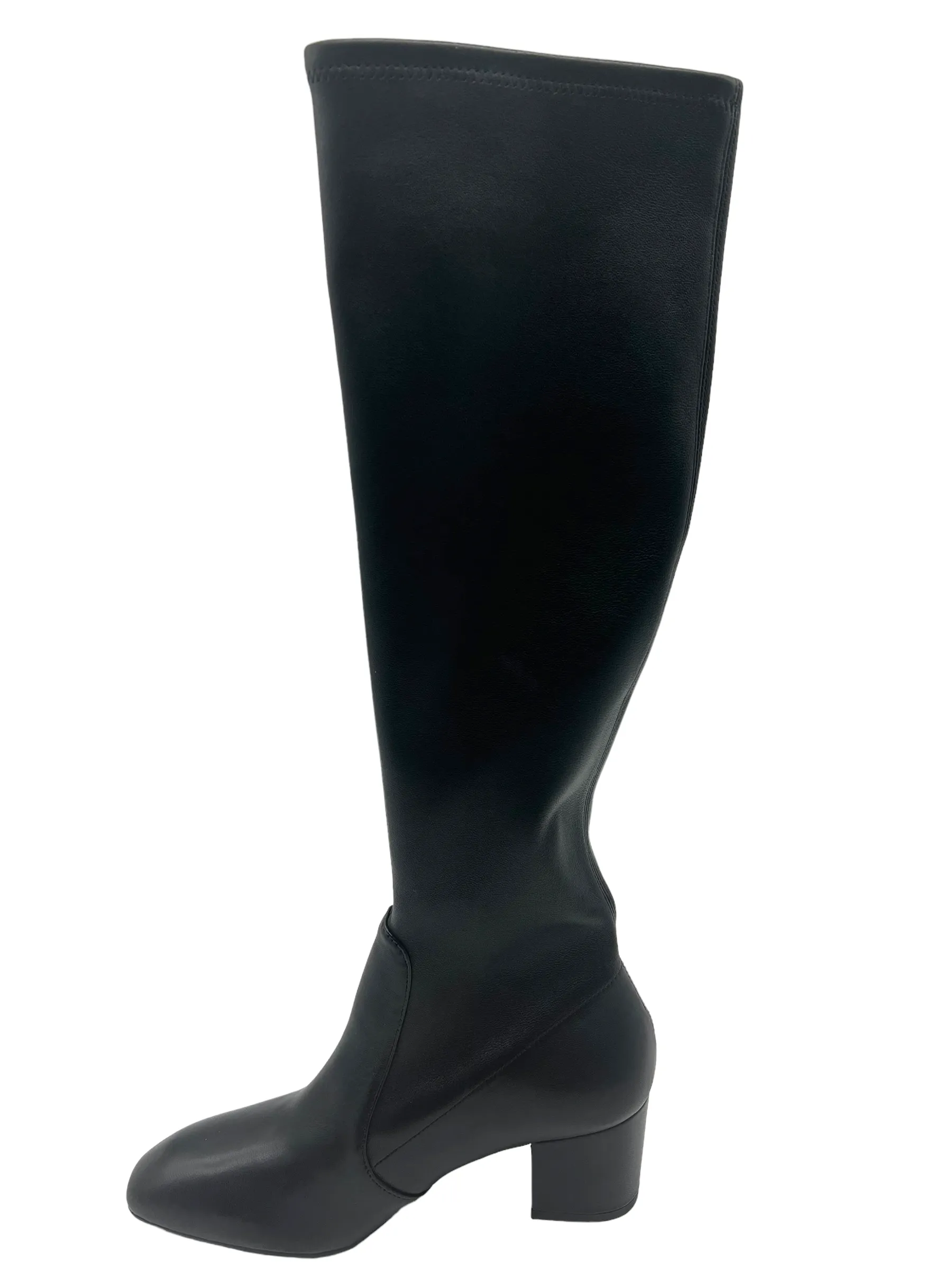 Stuart Weitzman Black Leather Liviana Knee High Size 7 Boots