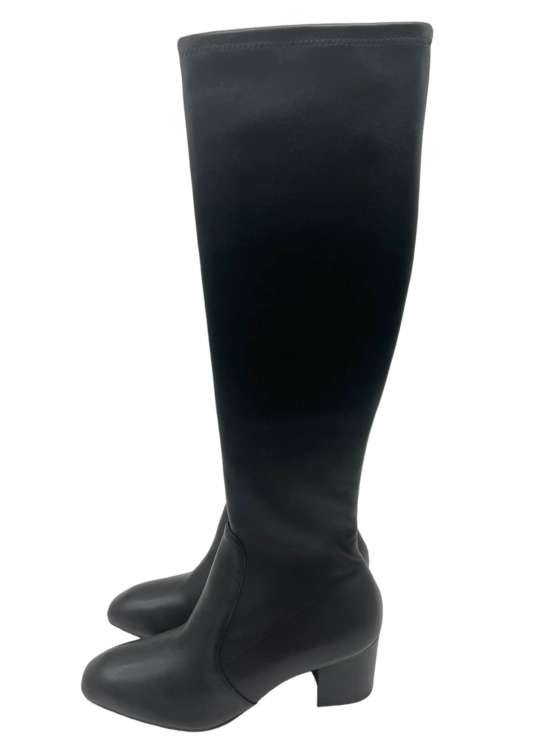 Stuart Weitzman Black Leather Liviana Knee High Size 7 Boots