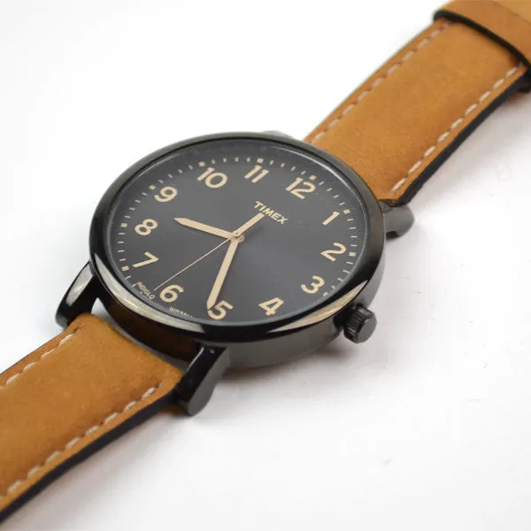 Timex - Easy Reader - Black / Brown