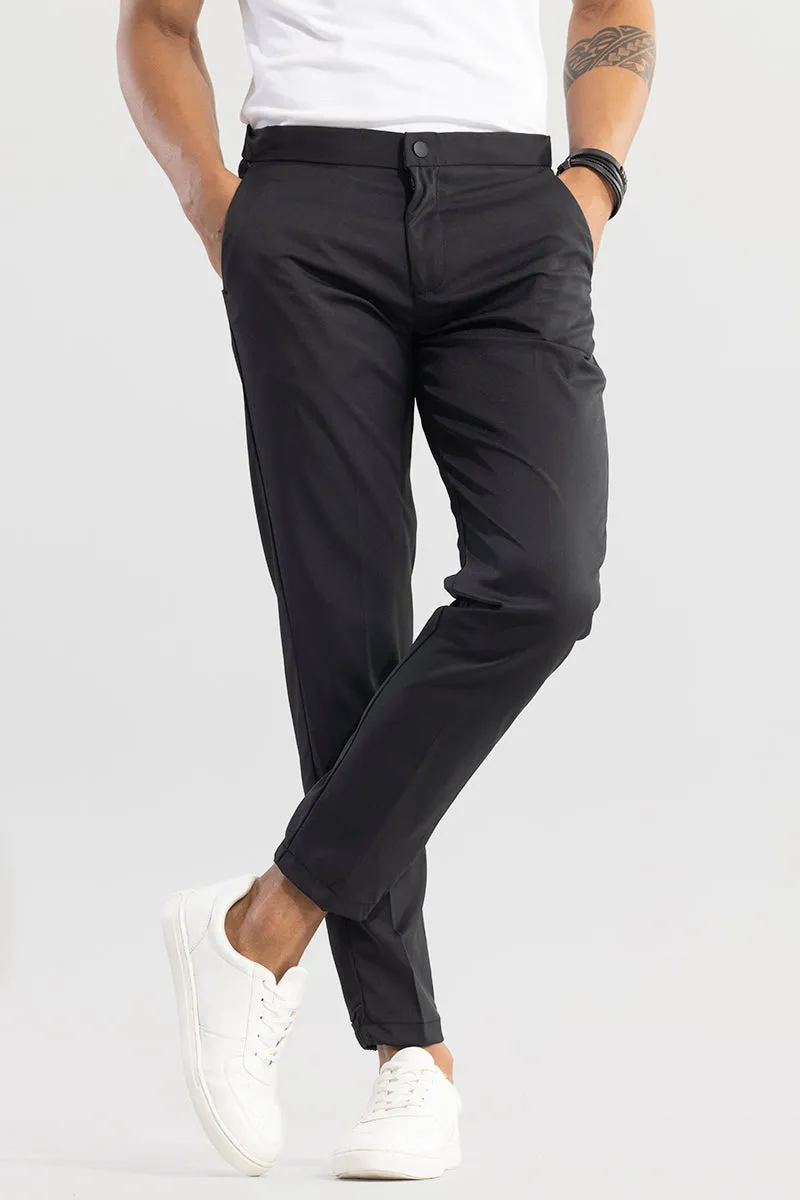 VogueVista Black Chino