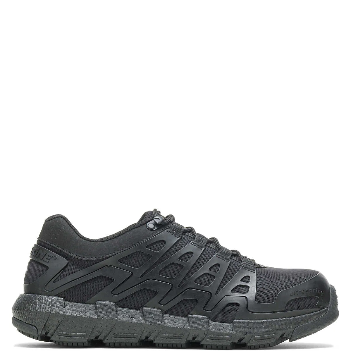 Wolverine - Men's DuraShock UltraSpring Composite Toe Black Work Sneaker - W211017