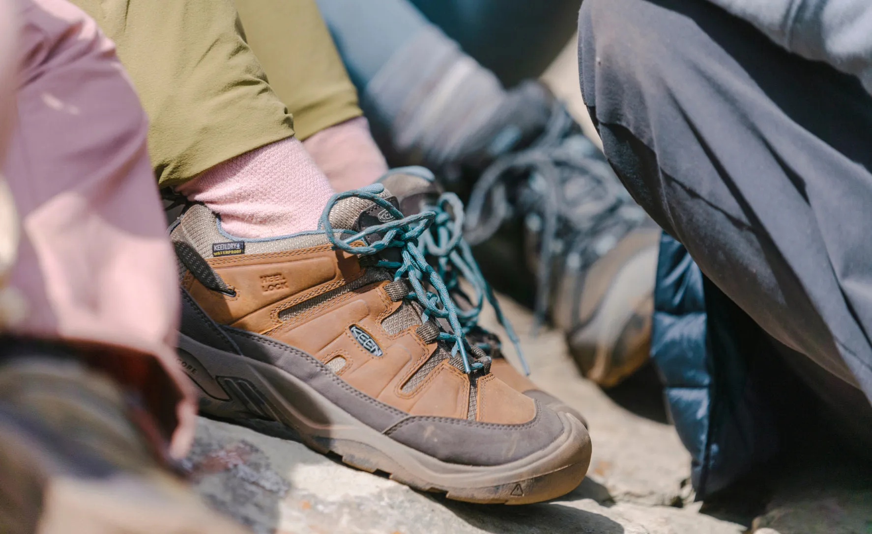 Women's Circadia Waterproof Shoe  |  Steel Grey/Boysenberry