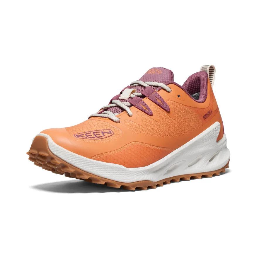 Women's Zionic Waterproof Hiking Shoe  |  Tangerine/Star White