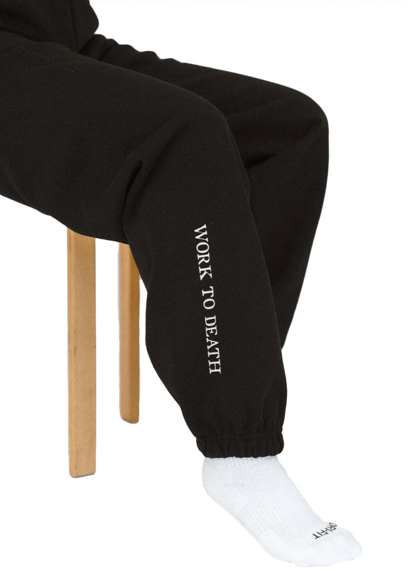 Work To Death Sweatpants - Black